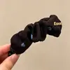 Accesorio para el pelo de coleta alta, pinza de torsión, pinza banana de lunares, pinza de garra, pinza para el pelo de alta gama y exquisita para otoño/invierno para mujer