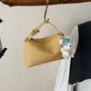 Bolso de mano de alta costura estilo coreano, bolso de hombro, nuevo modelo primavera 2026, bolso tipo almohada casual simple, bolso cruzado de nicho para mujer