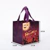 Bolsa de Mano de Tela No Tejida Personalizada Halloween Colorida Bolsa para Empaque de Dulces Calabaza Logotipo Impreso Halloween Regalo Divertido
