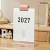 Calendário Planner de Autodisciplina 2027 Novo Modelo Decoração de Mesa de Escritório Estudante Calendário Criativo Estilo Caderno
