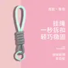 Lanyard para Teléfono Popular Creativo Simple Portatarjetas de Muñeco Tablero para Tarjeta de Embarque Llavero para Mochila Cuerda Trenzada Colorida Accesorio Colgante