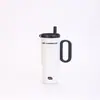 Taza de Hielo Dopamine 750 de Amazon Transfronteriza Termo de Acero Inoxidable 304 Estilo Ins Taza Portátil con Popote