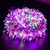 Luces led luces intermitentes luces de cadena estrellas coloridas boda exterior camping iluminación Navidad luces decorativas solares