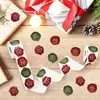Pegatinas de Cinta de Dibujos Animados para Diarios, Notas Adhesivas de Navidad, Pegatinas Selladoras de Corazón Femeninas, 500 Rollos de Pegatinas Lindas
