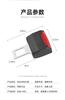 Enchufe de cinturón de seguridad de coche de comercio electrónico transfronterizo de bayoneta de fábrica Extensor universal para coche Hebilla alargada de coche de comercio exterior