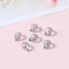 Cuentas de Cristal de Fresa con Agujero Horizontal de 8 mm, Cuentas Sueltas de Cristal de Cristal, Accesorios para Joyería de Pulsera y Collar de Bricolaje, Cuentas Espaciadoras, Venta al por Mayor