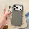 Funda de Silicona Magnética para Teléfono Adecuada para Apple 17Promax Iphone16 con Botón Táctil de Cámara IA Cubierta Protectora