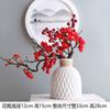 Galhos Artificiais de Flor de Ameixa, Bonsai de Flor Seca de Flor de Ameixa em Cera, Decoração Festiva para Casa na Sala de Estar e Sala de Jantar, Enfeites para Vasos de Flores, Decorações de Ano Novo