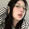 Gafas Pequeñas Ovaladas Estilo Ojo de Gato Lisas de Metal Plateado Retro para Caras Pequeñas, Estilo Coreano, Adecuadas para Miopía Alta, Elegantes para Mujeres