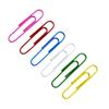 Clips de Papel Plastificados de Colores 28/33/50mm Color Macarrón Set Transfronterizo de 10cm Clips de Papel para Oficina
