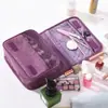 Bolsa de aseo multifuncional con gancho, bolsa impermeable de almacenamiento de cosméticos para viaje, bolsa de aseo de gran capacidad para viaje de negocios