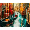 Pintura a Óleo Digital Flor de Cerejeira Feito à Mão DIY Colorir Paisagem Sala de Estar Pintado à Mão Preenchimento Pintura Decorativa Venda Quente ozon Grupo de Compra Pintura
