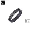 Pulsera Popular de Acero de Titanio Metálico Elástico Antiestático Terapia Magnética Cuidado de la Salud y Ecológica de Yingqi. Venta Directa de Fábrica.
