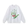 Marca Americana Tendência Vintage Hip-Hop Estampa Abstrata Camiseta Solta Gola Pequena Casual Algodão Puro Sem Mangas Colete Masculino Transfronteiriço