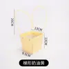 Bolsa de Embalaje para Arreglo Floral al por Mayor Día de San Valentín Chino Bolsita de Mano Macarrón Impermeable Regalo Papel Kraft Bolso de Mano