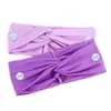 Botón de Máscara Botón Cruzado Estampado de Leopardo Diadema para el Cabello Accesorios para el Cabello Diadema de Yoga Diadema Deportiva para Fitness Diadema Absorbente de Sudor