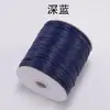 Cordón de Cera Coreano Cordón Redondo de Cera Hecho a Mano DIY Cuerda para Tejer Collar Pulsera Colgante Correa para Lanyard Cuerda de Mano para Tejer Resistente al Desgaste Cordón de Cuero