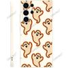 La Ilustración de Fantasma Más Vendida de Shopee es Adecuada para Halloween Funda de Silicona para Teléfono Móvil Samsung A55 Funda Protectora Integral para Lente S25