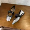Versión de Piel de Oveja de Zapatos Mary Jane de Cuero Genuino con Aumento Oculto de Altura, Zapatos Planos de Ballet para Mujer con Lazo, Punta Redonda, Zapatos de Salón Versátiles de Boca Baja