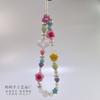 ¡Uy! Cadena para teléfono móvil flor de dopamina, nueva y creativa, flor pequeña, cadena para teléfono móvil de verano, cadena colgante para chica, joyería sólida