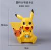 Adornos Decorativos de Pastel Grande de Pikachu Adornos para Coche de Bola de Elfo Máquina de Cápsulas Gashapon de Caja Misteriosa de Pokemon