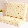 Funda de almohada de algodón y látex 40x60 par de fundas de almohada de algodón para niños 30x50 cubierta interior individual para almohada de memoria