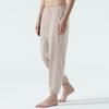 Pantalones de Pijama de Algodón Puro para Hombre Verano Delgados Color Puro Casuales Usables Pantalones para Casa Pantalones Verano Frescos Pantalones de Pijama para Hombre