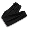 Pantalones Deportivos de Algodón de Cintura Media-Alta 2024 Estilo Deportivo Diseño Simple Casual Combinan con Todo Pantalones para Hombre