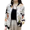 Novedad de verano, ropa de protección solar de manga larga de gasa de talla grande para mujer, camisa con aire acondicionado, abrigo corto informal para mujer, traje de béisbol, camisa con protección solar