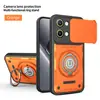 Funda de teléfono con ventana deslizante adecuada para Xiaomi Redmi Turbo5Max Redmi Turbo4 Soporte Cubierta Protectora Anticaídas