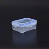 Un Recipiente de Plástico para Verduras de 300 ml Tipo Hebilla [con Hebilla], Sin Olores, Caja Duradera de Almacenamiento y Organización, Fácil de Transportar