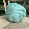 Comércio Exterior Europeu e Americano Fio de Lã 8cm DIY Fio Grosso Tricô Totalmente Feito à Mão Fio para Cobertor Quente de Inverno Fio de Lã Multicor