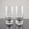Fabricantes establecen taza de cristal de vidrio transparente taza creativa apilable taza de boca en boca taza de enjuague taza de leche de desayuno