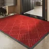 Tapetes para Piso con Patrón de Neumático al por Mayor Transfronterizos, Alfombras para Puerta de Entrada Residencial y Comercial, Tapetes de PVC Absorbentes de Suciedad Antideslizantes, Felpudos