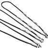 Cadena de Amuleto Tailandés Cuerda de Fibra de Nylon Collar de Cuerda de Cuero Encerado de 4 mm Cadena Simple de Tres Hilos Cordón de Cinco Hilos Estilo Japonés y Coreano para Hombres