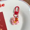 Chaveiro Pingente Cavalo Ano Novo Desenho Animado Fofo e Simples Acessório Mochila Estudante Pequeno Presente Decoração Criativa para Bolsa