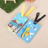 PVC flexível cola etiqueta de bagagem cartoon etiqueta de bagagem etiqueta de viagem criativa flexível cola etiqueta de consignação etiqueta de bagagem personalizada