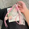 Chaveiro Pingente para Bolsa Série Dopamina Miu Flores Coloridas Pingente DIY para Bolsa Pingente para Capa de Celular Atacado