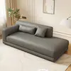 Tumbona sala de estar moderna simple lujo ligero tumbona sofá de belleza cabina de apartamento tumbona posición silla reclinable sofá de cuero