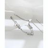 Pulsera de Acero Inoxidable con Cuentas Redondas de Zirconia de Lujo Ligero a la Moda para Combinar con Todo Diseño Nicho Doble Capa Pulsera Simple de Acero Titanio para Mujer Venta al por Mayor