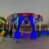 Puesto Móvil Hidráulico de Celebridad de Internet para Centro Comercial Disco Loco Nuevo Disco Plato Giratorio Grande Equipo de Diversión