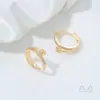 Anillo Titular de Cristal Zirconia Color-Preservante Chapado en Oro 14K Lazo Flor Pequeña Abalorio Anillo de Perlas Hecho a Mano DIY Accesorios