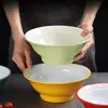 Tigelas de melamina para macarrão, louça especial para lanchonetes de macarrão, tigelas plásticas criativas para macarrão com carne bovina, macarrão de caracol, macarrão de arroz, tigelas grandes para hot pot apimentado, uso comercial