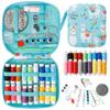 Caja de costura kit de costura doméstico de alta calidad bueno práctico hilo de coser todo en uno herramienta de costura de corte multicolor de alta gama