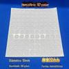 Direto da fábrica Silicone Hemisférico Cilíndrico Trapezoidal Anti-colisão Antiderrapante Absorvente de Choque Silenciador Doméstico Autoadesivo Fácil Rasgar Almofada de Borracha Granular