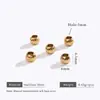 Cuentas de Cubo Chapadas en Oro que Conserva el Color Cuentas Facetadas Cuentas de Esquina Cortada para Manualidades Cuentas Sueltas Accesorios para Joyería Cuentas de Flor Cortada Doradas Cuentas Espaciadoras de Posicionamiento