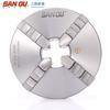 Placa de Fixação de Quatro Castanhas Autocentrante Zhejiang Sanou K12-80 100 125 130 160 200 250 Placa de Fixação de Precisão