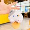 Novo Estilo Tuantuan Gato Brinquedo de Pelúcia Chaveiro Pingente Atacado Mais Vendido Decoração de Mochila Boneca Chaveiro Pequeno Presente