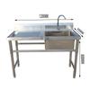 Fábrica 304 lavabo para verduras fregadero de acero inoxidable fregadero de cocina mayoreo acero inoxidable lavabo para verduras piscina de drenaje