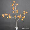 Simulación linterna flor linterna fruto campana colgante flor falsa flor decorativa de hotel flor de seda suave para boda salón de banquetes